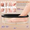 Achzzy Paraffin Wax Machine for Hand and Feet - 2000ml Paraffin Wax Warmer, Temperature and Reservation Mode, thermostatic Warmer, Nourishing and Moisturizing, Ideal for Home Paraffin Baths (Darkgray) view 2