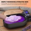 Achzzy Paraffin Wax Machine for Hand and Feet - 2000ml Paraffin Wax Warmer, Temperature and Reservation Mode, thermostatic Warmer, Nourishing and Moisturizing, Ideal for Home Paraffin Baths (Darkgray) view 3