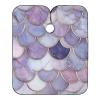 ALAZA Mermaid Scale Marble Barber Cape for Men Women, Waterproof Haircut Apron Beard Shaving Bib Hair Cutting Cloth 55 x 65 Inch view 1