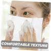 ADOCARN 1roll Disposable Facial Cleansing Towels of Pure Cotton Makeup Remover Towels Soft and Absorbent Face Cleaners for Gentle Skin Care for Daily Use and Travel view 4