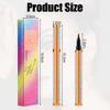 AOMIG Waterproof Eyeliner Pencil, Smudge Proof Liquid Eyeliner Pen, Eye Liner Pencils with Felt Tip, Smudge Resistant Eye Liners, Long Lasting Wear, Easy to Apply, Vegan Formula, Cruelty-Free, Black view 2