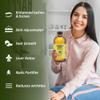 50Pcs Castor Oil Pack Wrap with 16oz castor oil Organic Cold Pressed Unrefined Glass Bottle,Disposable Castor Oil Patches for Belly Button,Stomach,Knee,Feet,Entire Body view 3