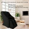Full Body Shiatsu Massage Chair Dust Protection Covers, Washable Tretch Fabric Sofa Covers Slipcover Recliner Dustproof Protector Chair Cover for All Massage Chairs,Up and Down Foot Cover view 2
