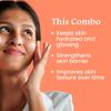 Hydraglow Trio Skin Care Kit | Cleanser Face Wash 100ml + Ceramide Moisturizer 50ml + Vitamin C Face Serum 30ml view 3
