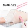 BIUDECO Efficient Hair Removal Kit Pack Non-stick Waxing Stick Silicone Spatula for Women Large Area Applicator Comfortable Grip view 3
