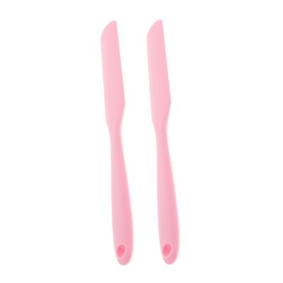 FOYTOKI 2pcs Durable Silicone Waxing Applicator Sticks for Efficient Hair Removal Reusable Flexible Spatulas for Body Legs and Eyebrow Waxing for Large Area Hair Removal