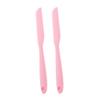 FOYTOKI 2pcs Durable Silicone Waxing Applicator Sticks for Efficient Hair Removal Reusable Flexible Spatulas for Body Legs and Eyebrow Waxing for Large Area Hair Removal view 1