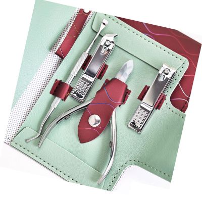 Cuticle Trimmer With Cuticle Pusher Nails Cutter Professional Pedicure Manicure Tool Nails Nippers Set Nails Care Tool