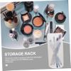 IMIKEYA 3pcs Travel Makeup Brush Holders Adjustable Dustproof Organizers for Cosmetics for Women Dresser and Vanity Storage view 2