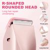 2025 2-in-1 Bikini Trimmer for Women - Painless Electric Razor, IPX7 Waterproof Dual Head Body & Facial Hair Remover for Sensitive Skin(Pink) (Pink) view 2