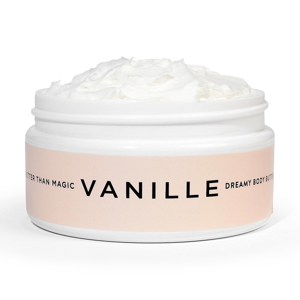 Better Than Magic Hydrating Shea Body Butter  Ultra-Moisturizing Cream for Velvety-Soft & Glowing Skin  Vanille Scent  8 oz