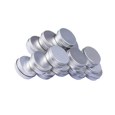 24pc 30g Aluminum Pot Jars with Lids Leakproof Travel Jars for Cosmetics Sturdy Aluminum Material for Makeup Creams and Beauty Products/169