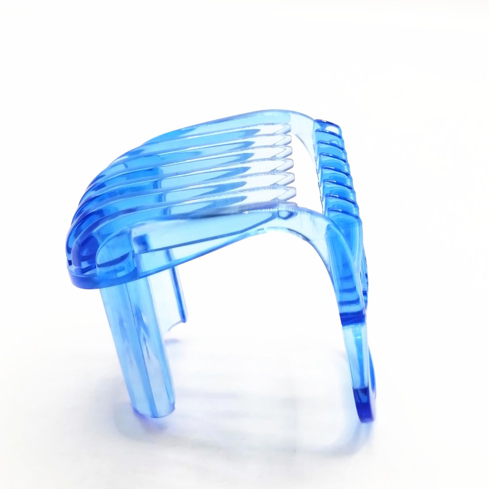 Scparts Blue Hair Trimmer Clipper Head Comb Replacement for QT4005 QT4006 QT4007 QT4008 QT4009 Barber Razor Accessories