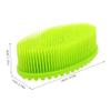 MERRYHAPY Baby Bath Brush Soft Silicone Brush for Baby Hair Comb Newborn Toddler Grooming view 2