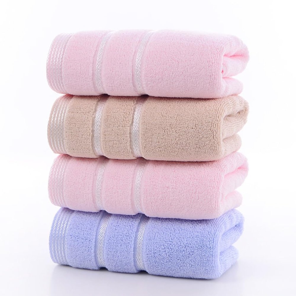 AFPSDLFJDLS Face Wash Towel Cotton Household Adult Thickened Face Towel Does Not Drop Hair Dry Hair Towel