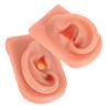 PLAFOPE Practice Piercing Kit Includes 2 Silicone Ear Models Training Dummy Ears view 1