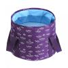Collapsible Bucket for Soaking Feet, Purple Portable Travel Foot Bath Tub, Foot Soaking Bath Basin Portable, Foot Spa Soaking Feet Home Pedicure Basin Outdoor Camping view 1