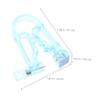 Baluue 2pcs Ear Piercing Kit Piercing Gun Ear Stud Piercer No Pain Safe Disposable Needle for Boys and Girls Adults Portable Design view 2