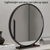Tabletop Makeup Mirror Vanity MirrorLarge HD Lighted MirrorShaving Vanity Mirror with Stand Hd Mirror Freestanding view 3