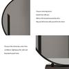 Tabletop Makeup Mirror Vanity MirrorLarge HD Lighted MirrorShaving Vanity Mirror with Stand Hd Mirror Freestanding view 4