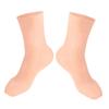 GOOHOCHY 1 Pair Overnight Moisturizing Socks for Dry Cracked Feet Reusable Socks with Honeycomb Cushioning for Enhanced Comfort Hydrating Foot Care Socks (Size L: 40-44) view 1
