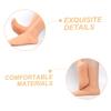 GOOHOCHY 1 Pair Overnight Moisturizing Socks for Dry Cracked Feet Reusable Socks with Honeycomb Cushioning for Enhanced Comfort Hydrating Foot Care Socks (Size L: 40-44) view 3
