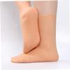 GOOHOCHY 1 Pair Overnight Moisturizing Socks for Dry Cracked Feet Reusable Socks with Honeycomb Cushioning for Enhanced Comfort Hydrating Foot Care Socks (Size L: 40-44) view 4