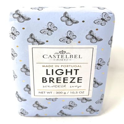 Castelbel Light Breeze Scented Luxury Soap, 10.5 Ounces