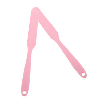 Beatifufu 2pcs Non-stick Silicone Waxing Applicator Sticks for Hair Removal Hard Waxing Scraper for Eyebrows Reusable Tools for Home Salon Use