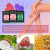 Wax Beads for Hair Removal 10.5oz (300g), Auperwel Hard Wax Beads Beans for Sensitive Skin Brazilian Waxing, Face, Bikini, Eyebrow, Legs, Painless for Women Men, 3 packs Kit with 10 Sticks view 2
