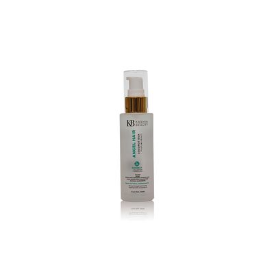 Kashia Beauty Coconut Silk Angel Hair 2 oz Leave-In Thermal Protector & Frizz Control Rinse-Free Styling Treatment with Keratin Silk Protein & Jojoba Oil Shine & Repair Boost