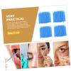 ADOCARN 4packs Lip Wands Disposable Micro Applicator Brush Esthetician Supplies Micro Swabs Beauty Cotton Brush view 3