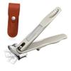 ASAKKURA 360degree Multi-Angle Nail Trimmer Fingernail Toenail Cutter Portable Nail Clipper File Leather Case view 1