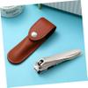 ASAKKURA 360degree Multi-Angle Nail Trimmer Fingernail Toenail Cutter Portable Nail Clipper File Leather Case view 4