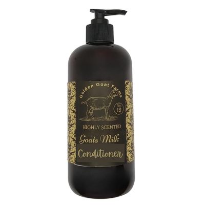 Black Canyon Home and Body Golden Goat Farms Frankincense & Golden Myrrh Scented Hair Conditioner with Goat Milk, 16 Oz