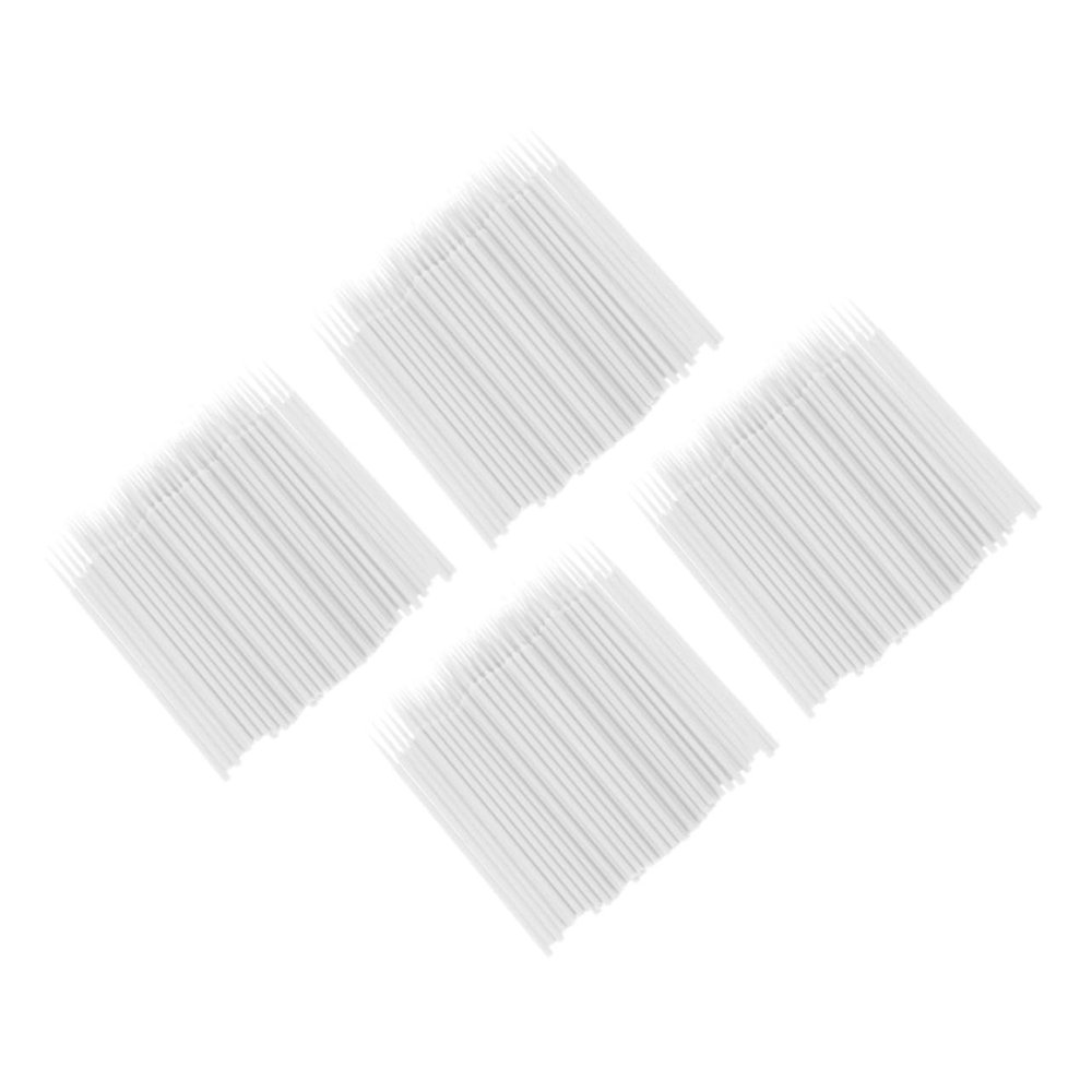MERRYHAPY 4packs Disposable Applicator Sticks for Beauty Makeup and Tattooing Multi-purpose Swabs for Eyelashes Eyebrows and Liquid Medicine Application