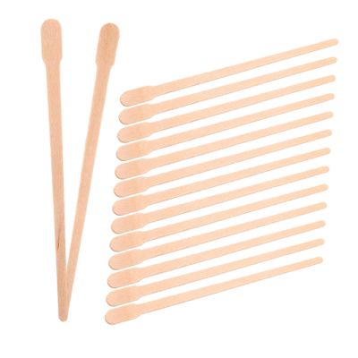 PLAFOPE Wax Kit for Hair Removal Wooden Wax Sticks Body Hairs Waxing Rods Easy Applicati