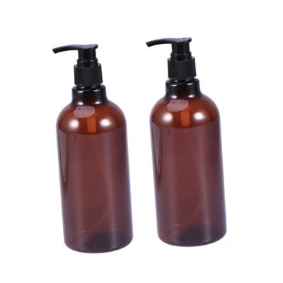 LALADEFIEE 2pcs Essential Oil Liquid Makeup Dispenser Refillable Bottles Screw Pump Shampoo Dispenser Bottle Pump Health Safety Material Random Color