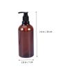 LALADEFIEE 2pcs Essential Oil Liquid Makeup Dispenser Refillable Bottles Screw Pump Shampoo Dispenser Bottle Pump Health Safety Material Random Color view 2