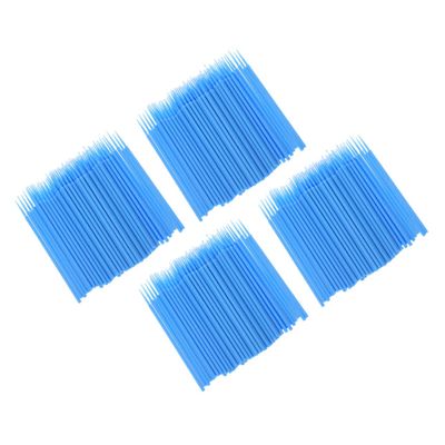 MERRYHAPY 4packs Medical Dental Sticks Portable Eyebrows Sticks Disposible Swabs Cosmetics Applicator