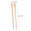 Healeved 100pcs Body Hair Removal Wax Sticks Single Use Wooden Applicators for Eyebrow Nose Hair Paraffin Wax view 2