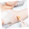 Healeved 100pcs Body Hair Removal Wax Sticks Single Use Wooden Applicators for Eyebrow Nose Hair Paraffin Wax view 3