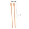 BELLIFFY 100pcs Wooden Hair Removal Wax Sticks Single Use Applicators for Women Face Body Hair Paraffin Wax Irregular Wand view 2