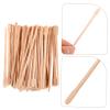 BELLIFFY 100pcs Wooden Hair Removal Wax Sticks Single Use Applicators for Women Face Body Hair Paraffin Wax Irregular Wand view 4