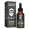 Glow Gambit Sandalwood Rosemary Natural Beard Oil for Men, 2-In-1 Beard Softener with Biotin, Jojoba Oil, Almond Oil Castor Oil With 11 Natural Beard Oils, for Scalp, Hair & Beard -1oz. view 1
