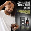 Glow Gambit Sandalwood Rosemary Natural Beard Oil for Men, 2-In-1 Beard Softener with Biotin, Jojoba Oil, Almond Oil Castor Oil With 11 Natural Beard Oils, for Scalp, Hair & Beard -1oz. view 2