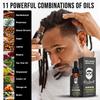 Glow Gambit Sandalwood Rosemary Natural Beard Oil for Men, 2-In-1 Beard Softener with Biotin, Jojoba Oil, Almond Oil Castor Oil With 11 Natural Beard Oils, for Scalp, Hair & Beard -1oz. view 3