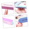 Beatifufu 8pcs Nail Files Sides Levels Cuticle Boards for Natural Fake Nails Art Tools view 3