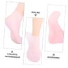 ASAKKURA Nourishing Foot Socks Moisturizing Dry Socks Heel Cushion Sebs Material for Toe Protection view 4