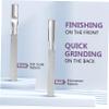 ASAKKURA 2pcs Stainless Steel Manicure Men Double-sided Nail Buffer Block for Fingernail Toenail Ingrown Toenail Tool Pedicure Tools view 4
